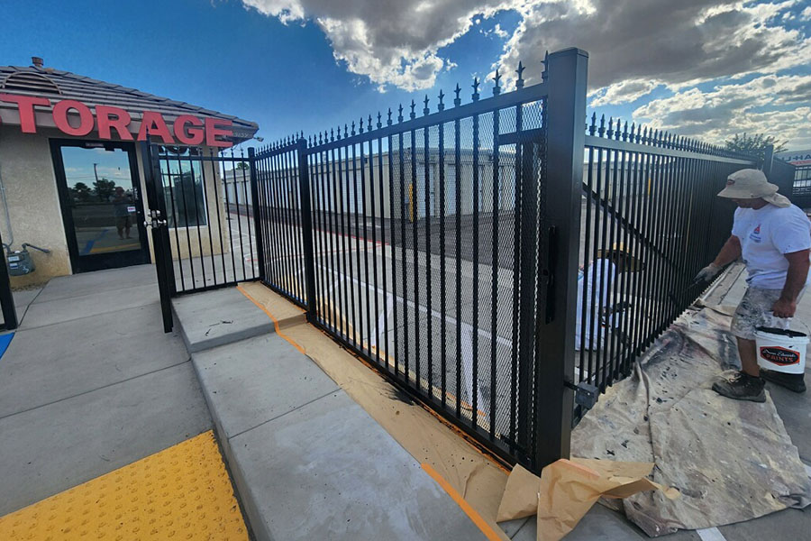 Fence and structure painting